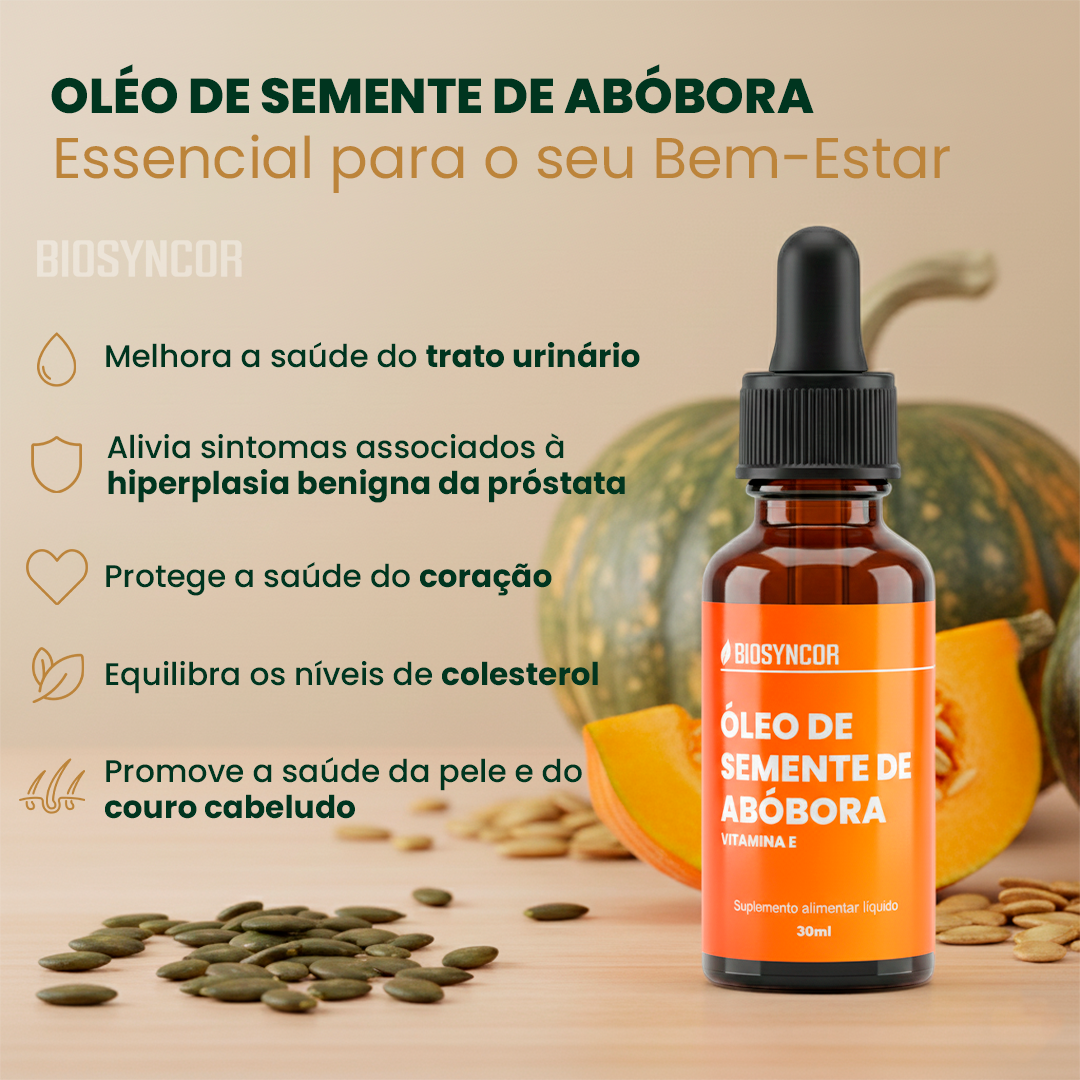 Óleo de Semente de Abóbora - BioSyncor™