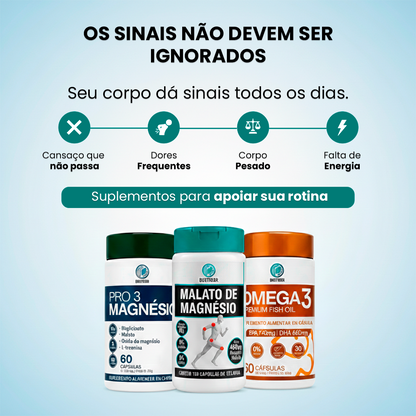 Kit Completo BioSyncor - Rotina Mensal