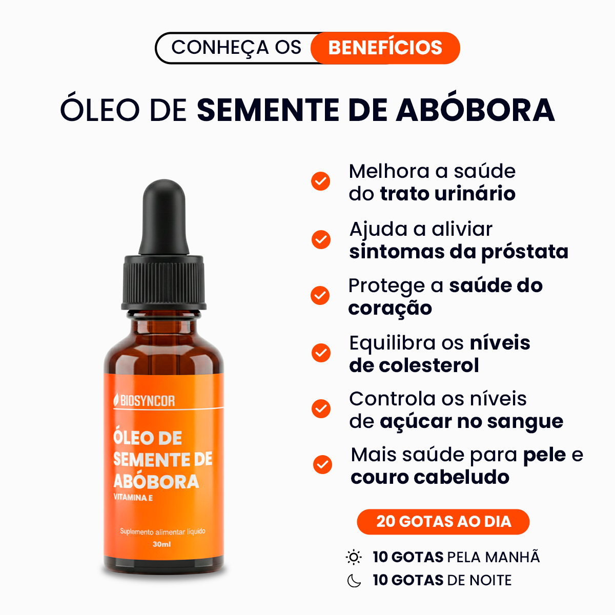 Óleo de Semente de Abóbora - BioSyncor™