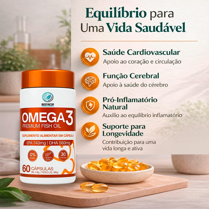 Biosyncor Ômega-3 60 Cáps