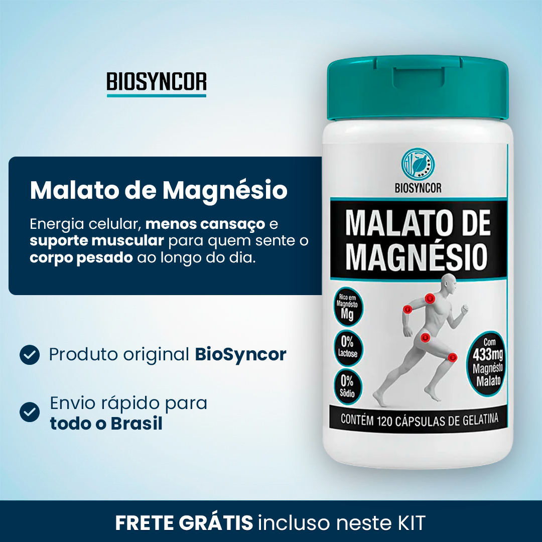 Kit Completo BioSyncor - Rotina Mensal
