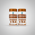 Biosyncor Ômega-3 60 Cáps | Epa 740 Mg Dha 560 Mg Óleo De Peixe Premium